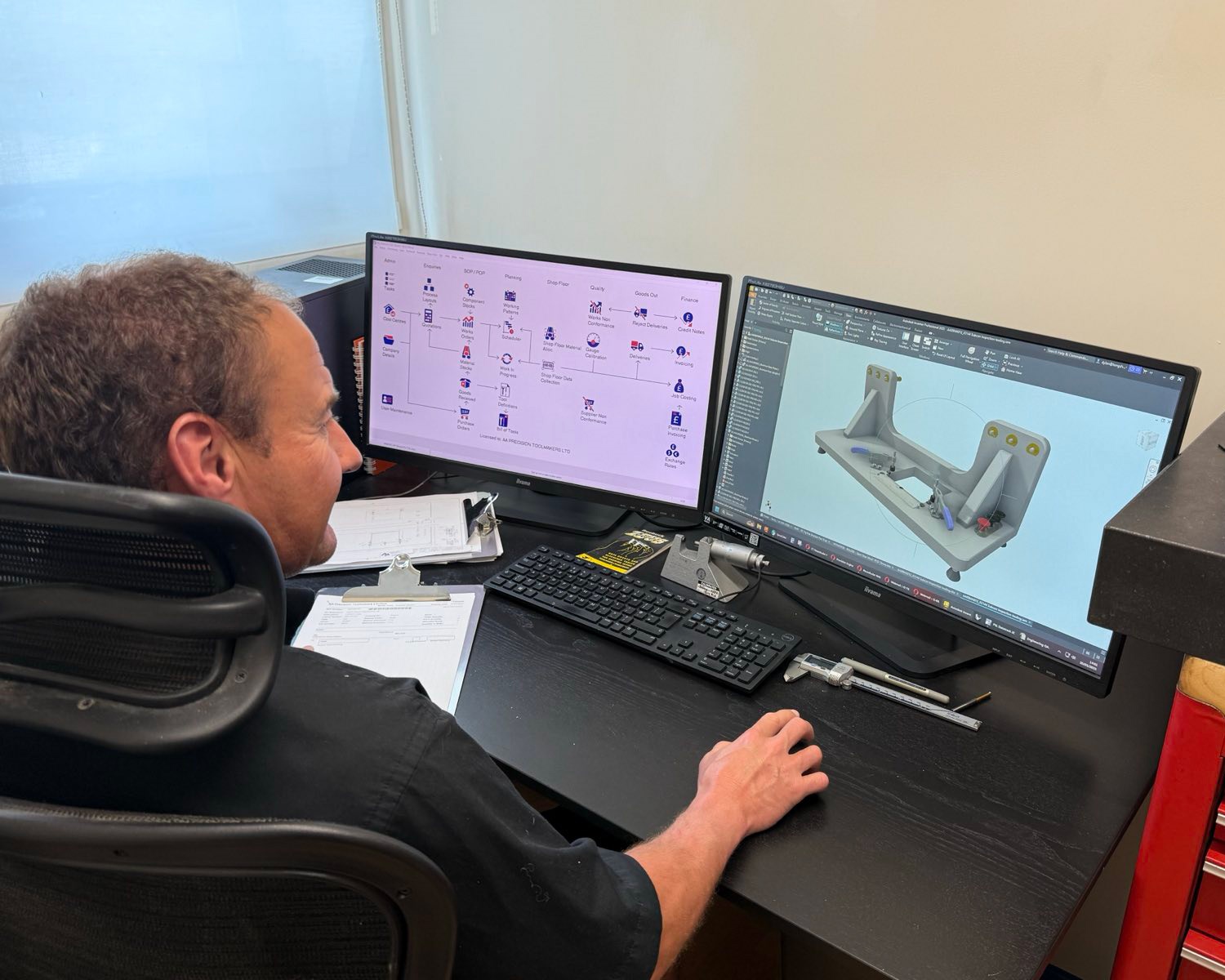 AA Precision Powers Growth With PSL Datatrack Production Control Software